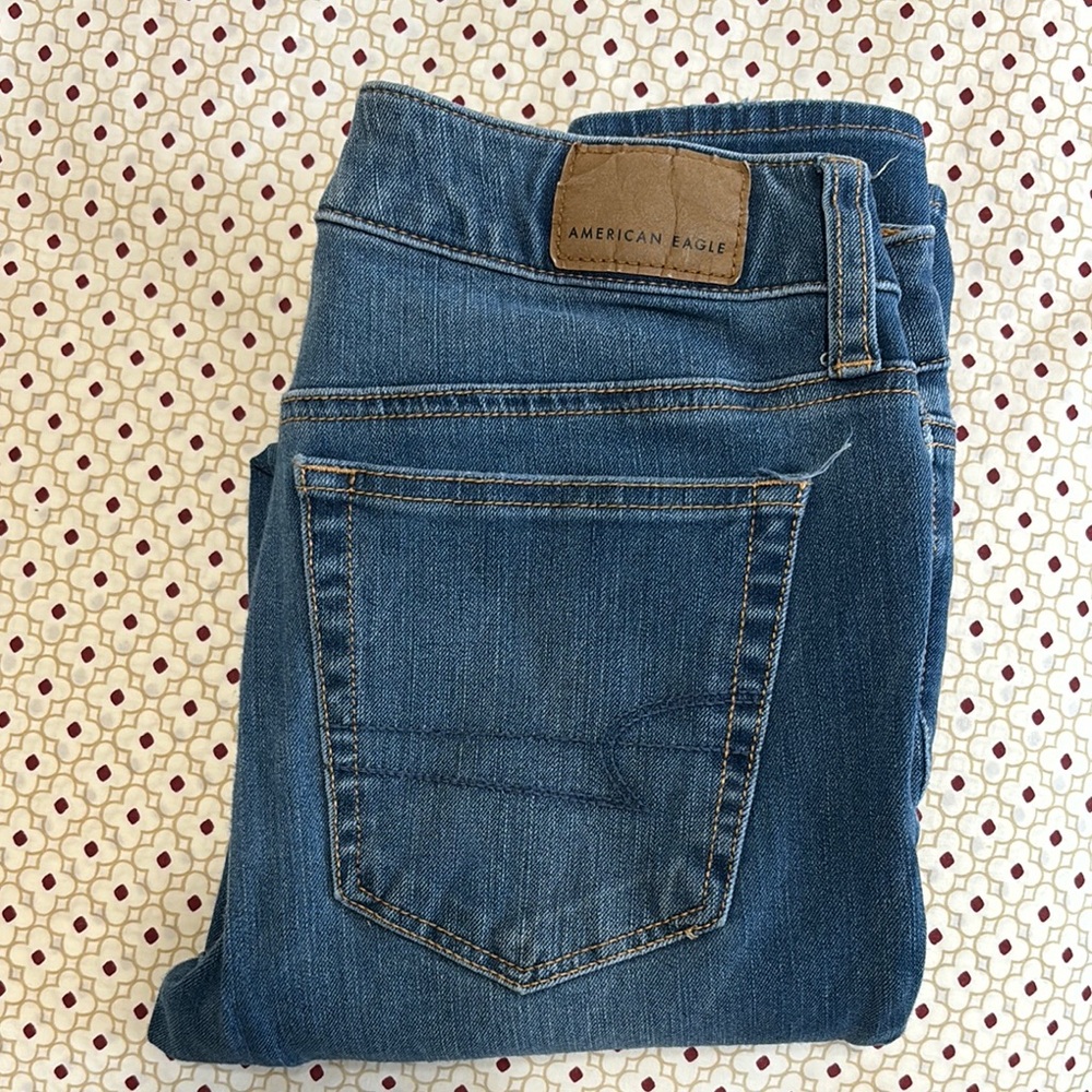 American Eagle Blue Jeggings